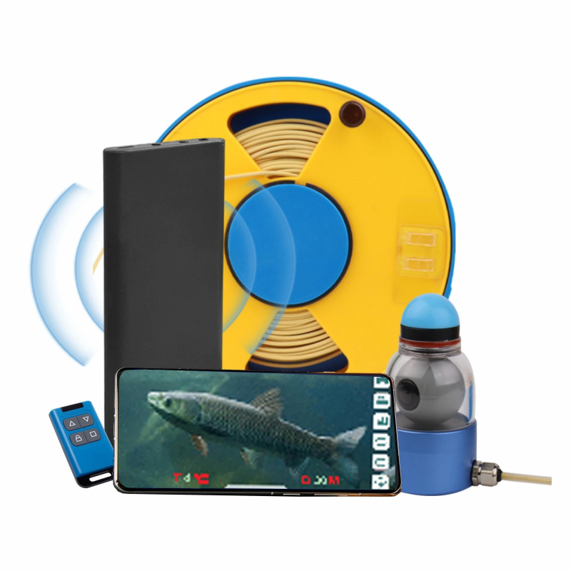 Fishing Camera - Onderwaterviscamera, 360 graden ° Draaibare WiFi