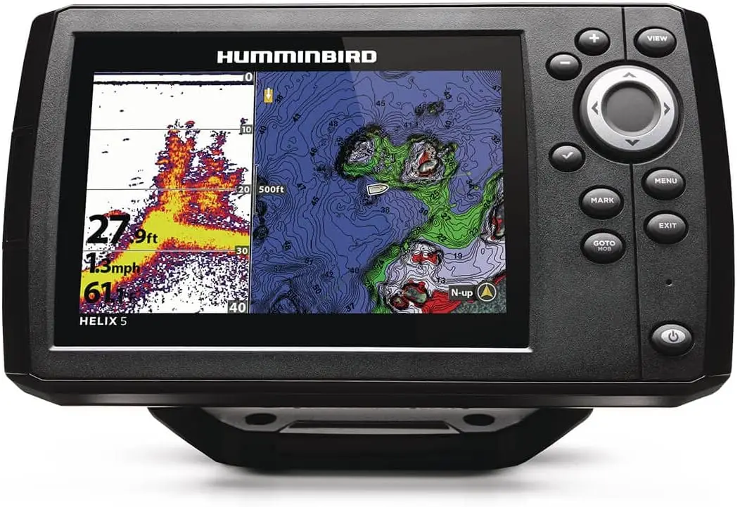 Fish Finder Transducer - Humminbird 411660-1 Helix 5 Chirp GPS