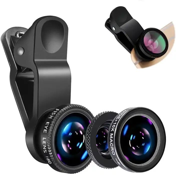 Fishing Camera - 3-in-1 Fisheye Groothoek Micro Camera Lens