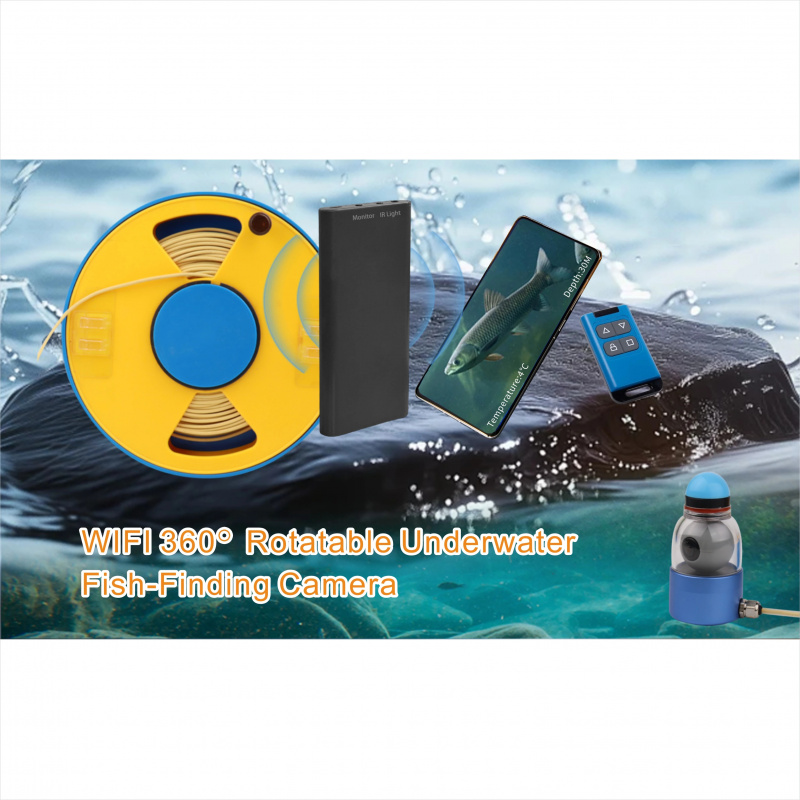 Onderwaterviscamera, 360 grade - Fishing Camera recensie en prijs