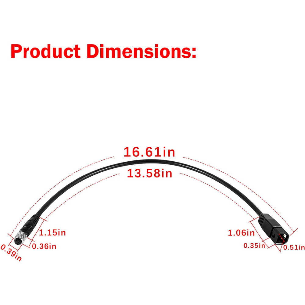 Vervanging voor 1852068 MKR-US - Fish Finder Transducer recensie en prijs