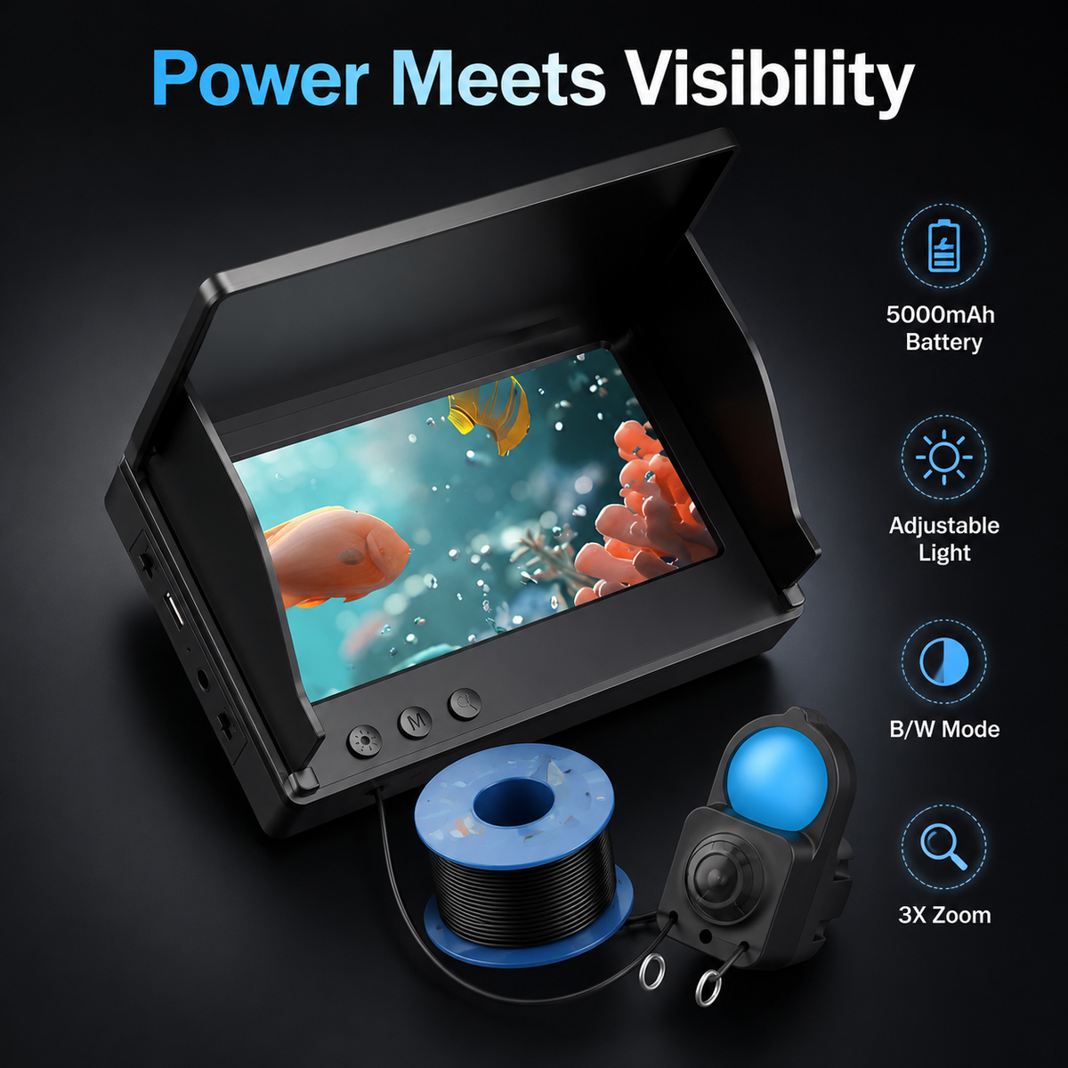 HD onderwaterviscamera 4,3 inc - Fishing Camera recensie en prijs